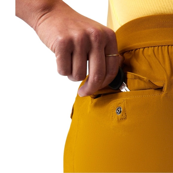 ATHLETA Vienna Cargo Skort size 6 in Brass Yellow - Picture 5 of 11